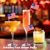 100 Pack USA Toothpick Flags view 4