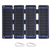 Hapivida 14W Foldable Solar Charger, USB, 20.5% Efficiency, Blue view 1