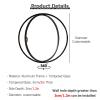 40/50/60/70/80/90/100 cm Round Rotating Window, Flush-Mounted Shed Window with Tempered Glass, 360° Rotating Replacement Basement Window for Sheds/Homes, White view 2