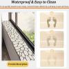Stone-Pattern Window Sill Mat, Decorative Ledge Pad view 3