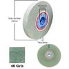 Bench and Stand Grinder Wheel, Green Silicon Carbide, 150 mm x 12.7/16 mm, 46–120 Grit view 2