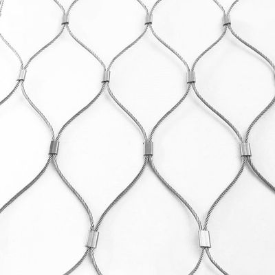 Stainless Steel Wire Rope Mesh for Garden Fences and Plant Support