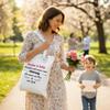 Tasoraor Mother's Day Gift Canvas Tote Bag & Keychain view 2
