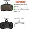 TZOBXDP Bicycle Drum Brake Set, 1 Pair HB876 Pads, Compatible with Shimano D02S, XT M9020/M8020, Saint M640/M800/M810/M820/M520/M420/876, Rear Wheel view 4