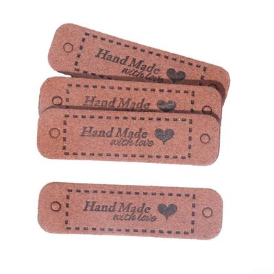 Set of 20 Leather Tags