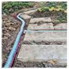 WEKONUMEX French Drainage Pipe, Corrugated, Perforated, 50–200 mm, 120 m, for Landscaping and Terraces (150 mm, 12 m) view 1