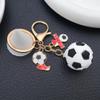 Stakee 2-Pack Soccer Keychains view 2