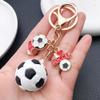 Stakee 2-Pack Soccer Keychains view 3