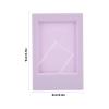 Sorandy Portable Vertical Frame for 3-Inch Photos (Purple) view 3