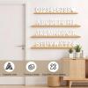 Shyllin 10cm Standing Wooden Letters view 3