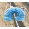 WEKONUMEX French Drainage Pipe, Blue, 8 cm Diameter, 29.5 ft Length view 1