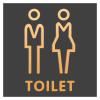 Men's, Women's and Unisex Toilet Signs, Multicolor, 26 x 16 cm (1) view 4