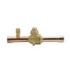 UFTIRAQZJED Refrigeration Shut-Off Ball Valve 009L7959, Soldered Brass, 2 5/8 in Inlet and Outlet view 2