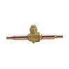 UFTIRAQZJED Refrigeration Shut-Off Ball Valve 009L7959, Soldered Brass, 2 5/8 in Inlet and Outlet view 3