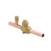 UFTIRAQZJED Refrigeration Shut-Off Ball Valve 009L7959, Soldered Brass, 2 5/8 in Inlet and Outlet view 4