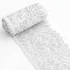 Cobee 10cm x 4.5m White Lotus Lace Ribbon view 1