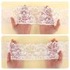 Cobee 10cm x 4.5m White Lotus Lace Ribbon view 3