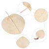Lezaota Natural Bamboo Hand Fan view 4