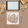 FINGERINSPIRE 4-Piece Painting Stencil Set view 3