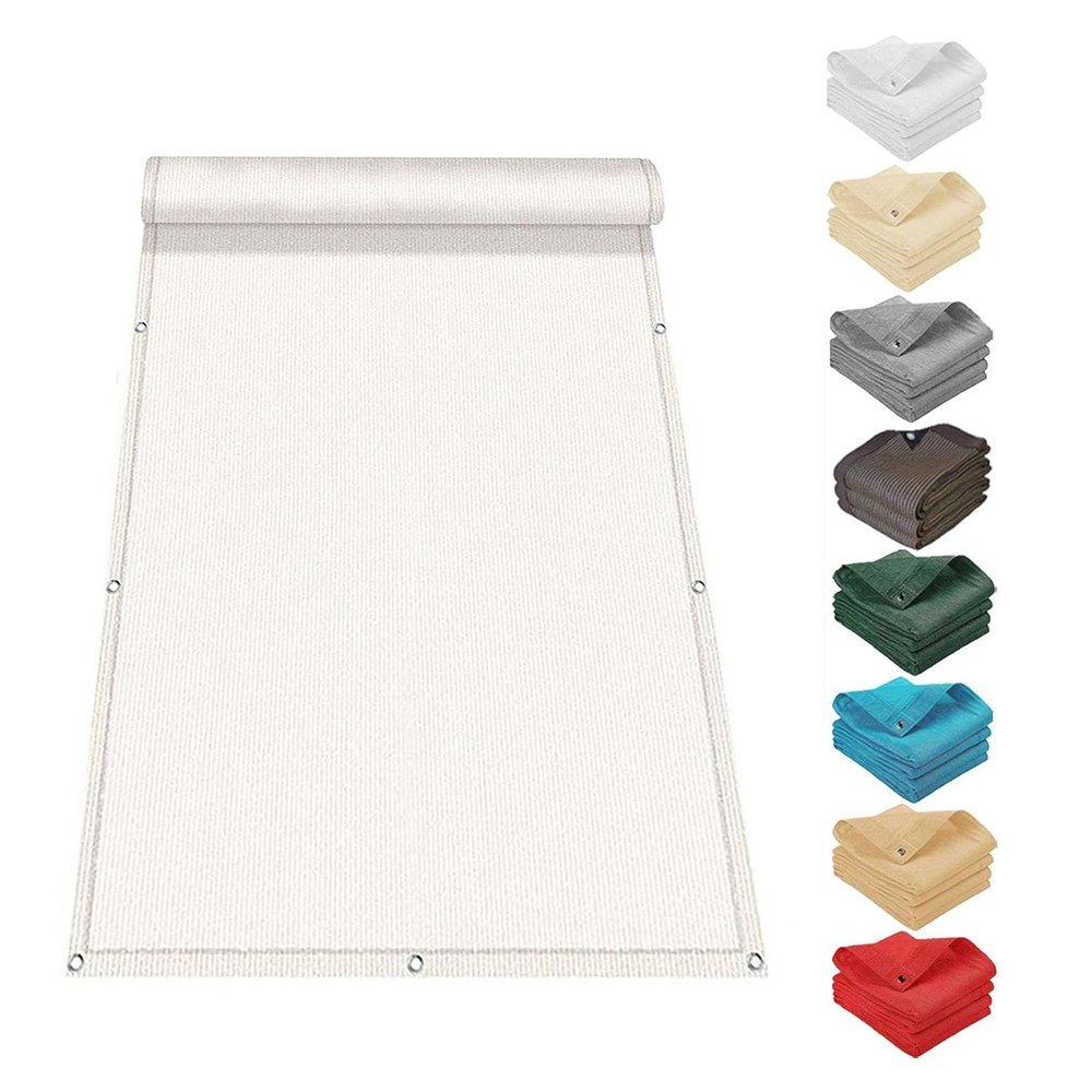Balcony Privacy Screen 180 x 550 cm, White