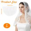 Josojoou Lace Bridal Veil view 2