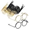 Gatuida Mini Doll Glasses, 20-Piece Metal Wire-Frame Set view 1