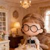 Gatuida Mini Doll Glasses, 20-Piece Metal Wire-Frame Set view 2