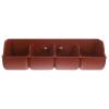 Four-Compartment Plastic Pig Feeder for Piglet Pens and Farms view 1