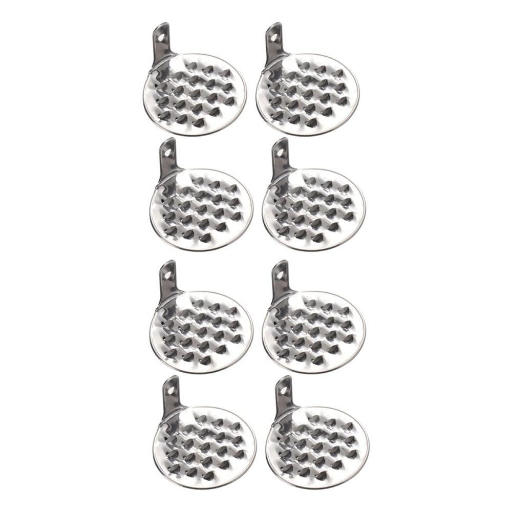 SHINEOFI Stainless Steel Kitchen Scrapers, 8-Piece Set