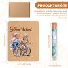 Golden Wedding Money Gift with Test Tube view 2