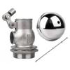 Stainless Steel Float Valve, Adjustable Float Ball Valve for Water Level Control, 304 Stainless Steel, Multiple Sizes (DN100) view 1