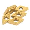 Naroote 10-Piece Coated Carbide CNC Inserts for Steel Cutting, DCMT070204 US735 DCMT21.51 view 4
