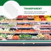 Healvian Transparent L-Shaped Shelf Dividers, 8-Piece PVC Set view 4