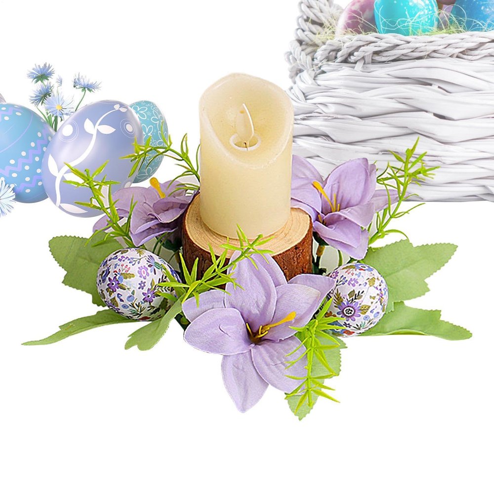 Easter Candle Rings