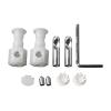 FewNvWa Mounting Hardware for Wall-Hung Toilets: Screws and Accessories view 1
