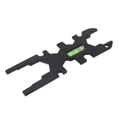 Multifunction Bathroom Wrench for Faucets and Water Lines, Black