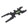 Multifunction Bathroom Wrench for Faucets and Water Lines, Black view 1