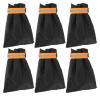 6-Pack Winter Faucet Covers, Frost Protection, Thick Cotton, Outdoor Faucet Socks with Reflective Strips for Home (25 × 18 cm) view 1