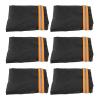 6-Pack Winter Faucet Covers, Frost Protection, Thick Cotton, Outdoor Faucet Socks with Reflective Strips for Home (25 × 18 cm) view 3