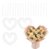 Heart-Shaped Flower Arrangement Stand view 1