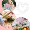 Heart-Shaped Flower Arrangement Stand view 3