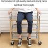 Removable Stainless Steel Cart with Locking Wheels for Kitchens, Hotels, and Restaurants view 3