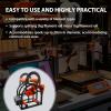 Electric Filament Respooler with Adjustable Speed and Handle for Efficient Winding onto 20 cm Spools view 2