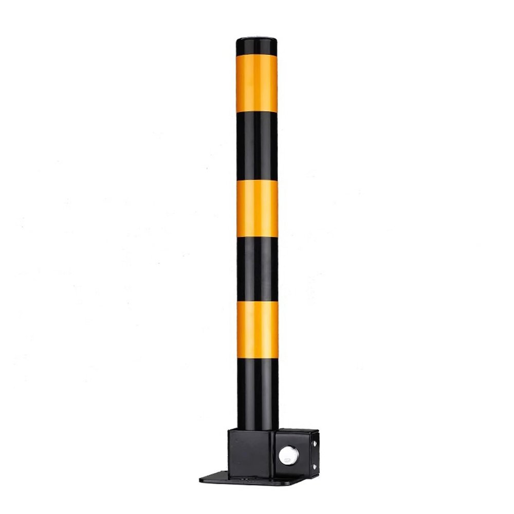 Foldable Safety Barrier with Automatic Locking for Bike Paths and Sidewalks, Portable and Easy to Use