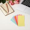 VALICLUD Lined Index Cards and Smooth Writing Paper, Various Colors, 300 Count, Double-Sided Design for Organization and Notes at Home and Office view 4