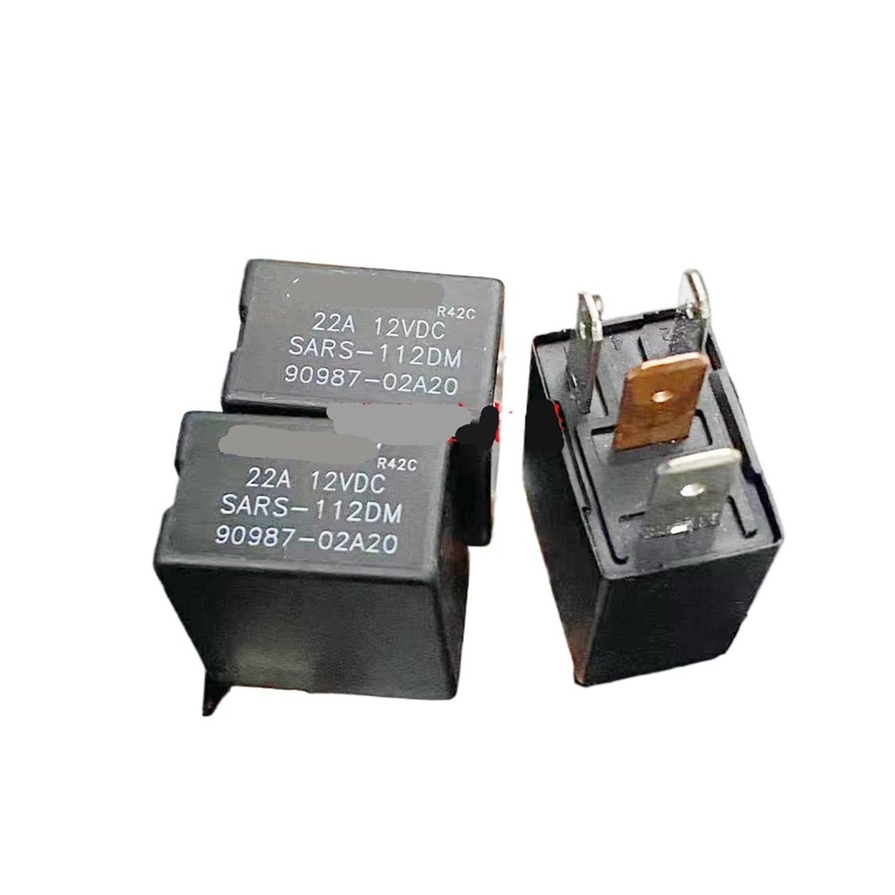 1 pc SARS-112D DM 2000N5N7 Automotive Fuse Box Fog Light Relay, 12V 5-Pin