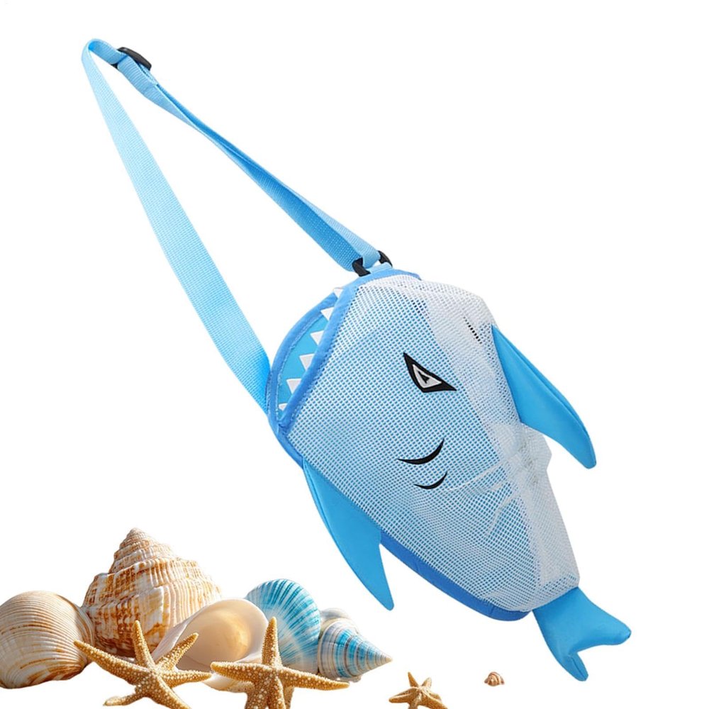 Kids' Shark Mesh Storage Bag