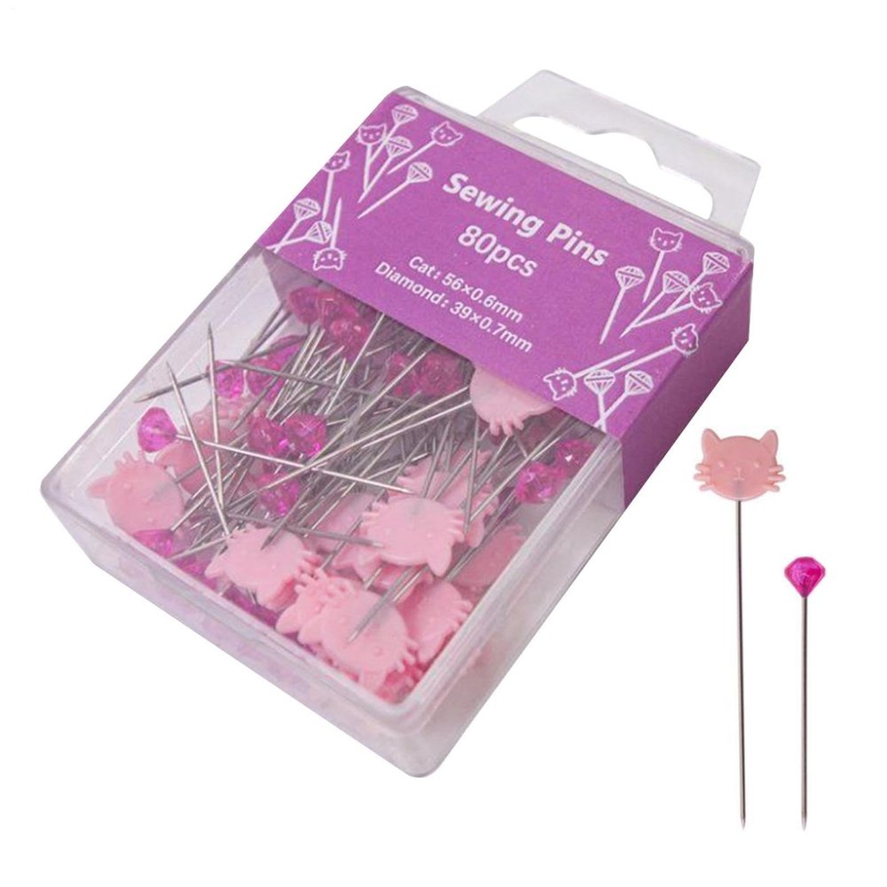 Sewing Pins - 80 Pieces