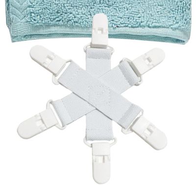 Bed Sheet Holder - Compact Anti-Tangle Clips