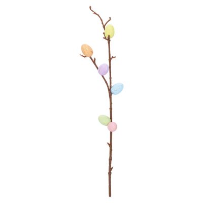 Easter Table Decor with Artificial Flower Picks